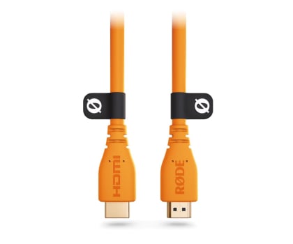 Kabel HDMI Rode Kabel HDMI 2.0 1.5m Pomarańczowy
